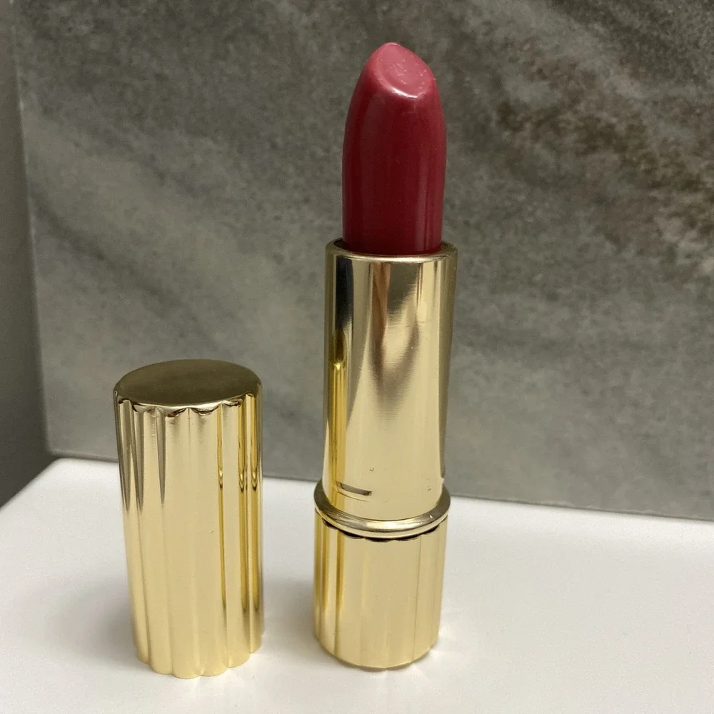 Estee Lauder Futurist Full Treatment Lipstick 04 Blazing Berry Smaller Gold Tube